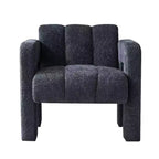 Fauteuil d'appoint large en bouclette