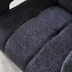 Fauteuil d'appoint large en bouclette