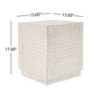 Les tables Cube Edge modernes conviennent à une utilisation en extérieur et en intérieur