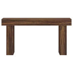 Table console de style rustique en bois de 63 pouces, table d'appoint d'entrée
