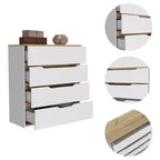 Commode de chambre moderne à 4 tiroirs