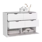 Commode de chambre moderne à 4 tiroirs