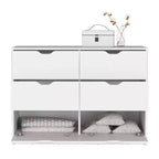 Commode de chambre moderne à 4 tiroirs