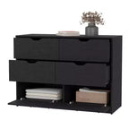 Commode de chambre moderne à 4 tiroirs
