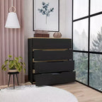 Commode de chambre moderne à 4 tiroirs