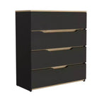 Commode de chambre moderne à 4 tiroirs