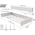 Séchoir à Linge Mural Pliant d'Intérieur, Étendoir à Linge Pliable Invisible Gain de Place Rétractable pour Serviettes avec Gabarit de Fixation Murale