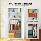 Armoire de rangement métallique