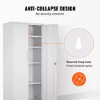 Armoire de rangement métallique