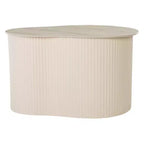 MTP Large Ceramic Side Table - ACC2909A - Beige Ceramic/Beige - Safavieh