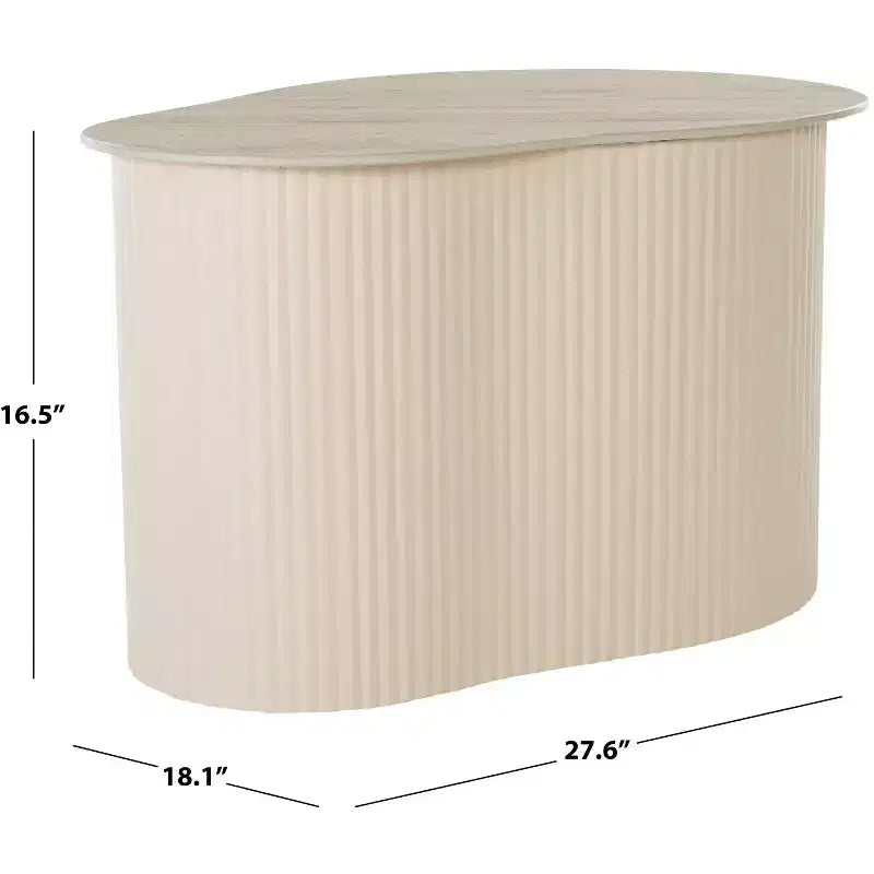 Table d'appoint en céramique grand format