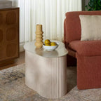 Table d'appoint en céramique grand format
