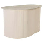Table d'appoint en céramique grand format