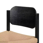 Chaises de salle à manger en bois d'acacia style Mid-Century Modern