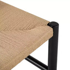 Chaises de salle à manger en bois d'acacia style Mid-Century Modern
