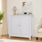 Meuble de rangement autoportant Mid-Century Modern 31,5" à deux portes