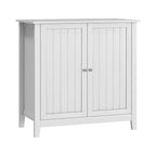 Meuble de rangement autoportant Mid-Century Modern 31,5" à deux portes