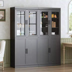 Armoire de garde-manger en bois autoportante