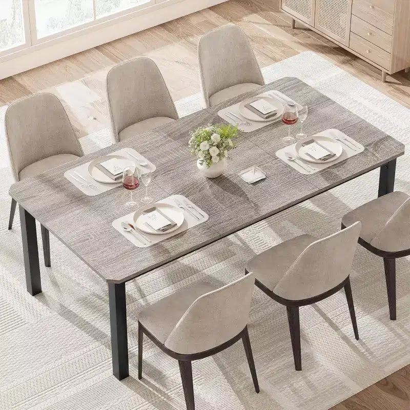 Table de salle à manger industrielle