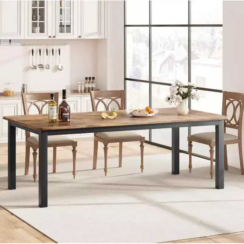 Table de salle à manger industrielle