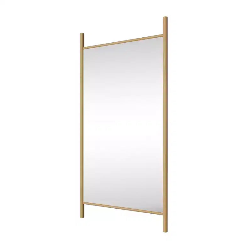 Miroir pleine longueur de 35" x 73" avec cadre en bois massif de style échelle