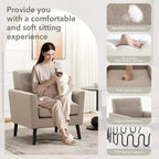 Fauteuil d'appoint en tissu