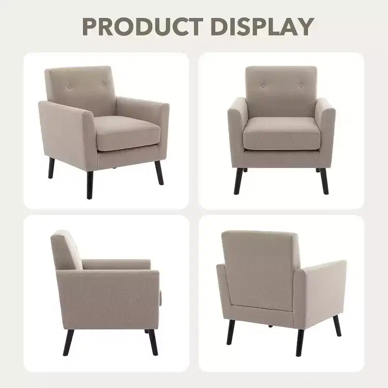 Fauteuil d'appoint en tissu
