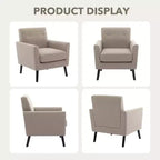 Fauteuil d'appoint en tissu