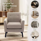 Fauteuil d'appoint en tissu