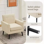 Fauteuil d'appoint en tissu