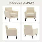 Fauteuil d'appoint en tissu