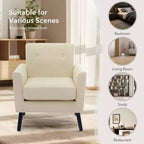 Fauteuil d'appoint en tissu
