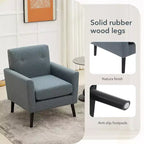 Fauteuil d'appoint en tissu