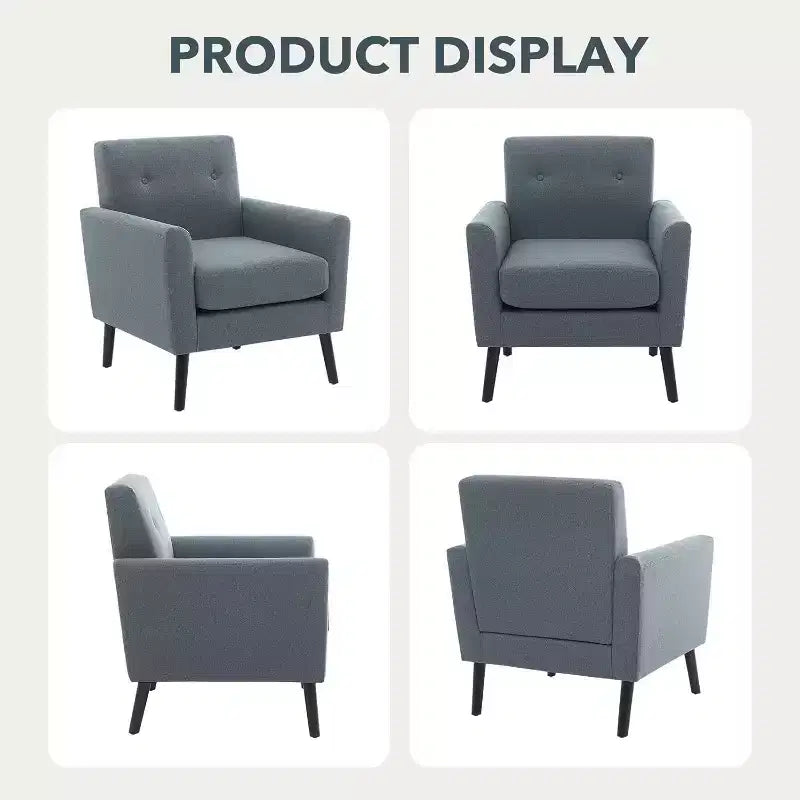 Fauteuil d'appoint en tissu