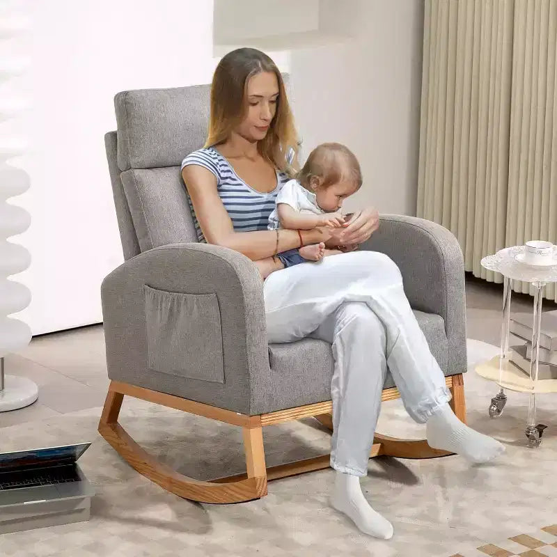 Nursery Rocker with Storage