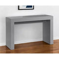 Console en bois grise 47 po