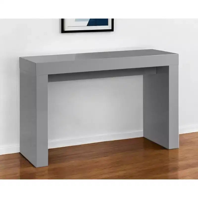 Console en bois grise 47 po