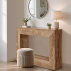 Console de ferme de 47 po - Table de canapé longue pour salon, couloir, entrée, design rectangulaire rustique