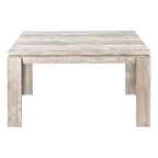 Table à manger rectangulaire moderne de 60" pour 4 à 6 personnes, pour bureau et salle à manger